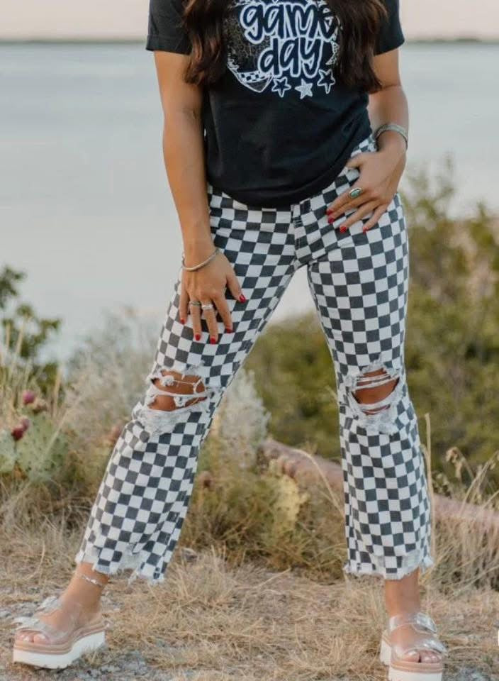 Checkered