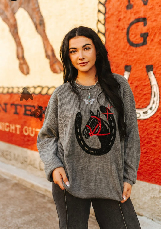 Horseshoe sweater
