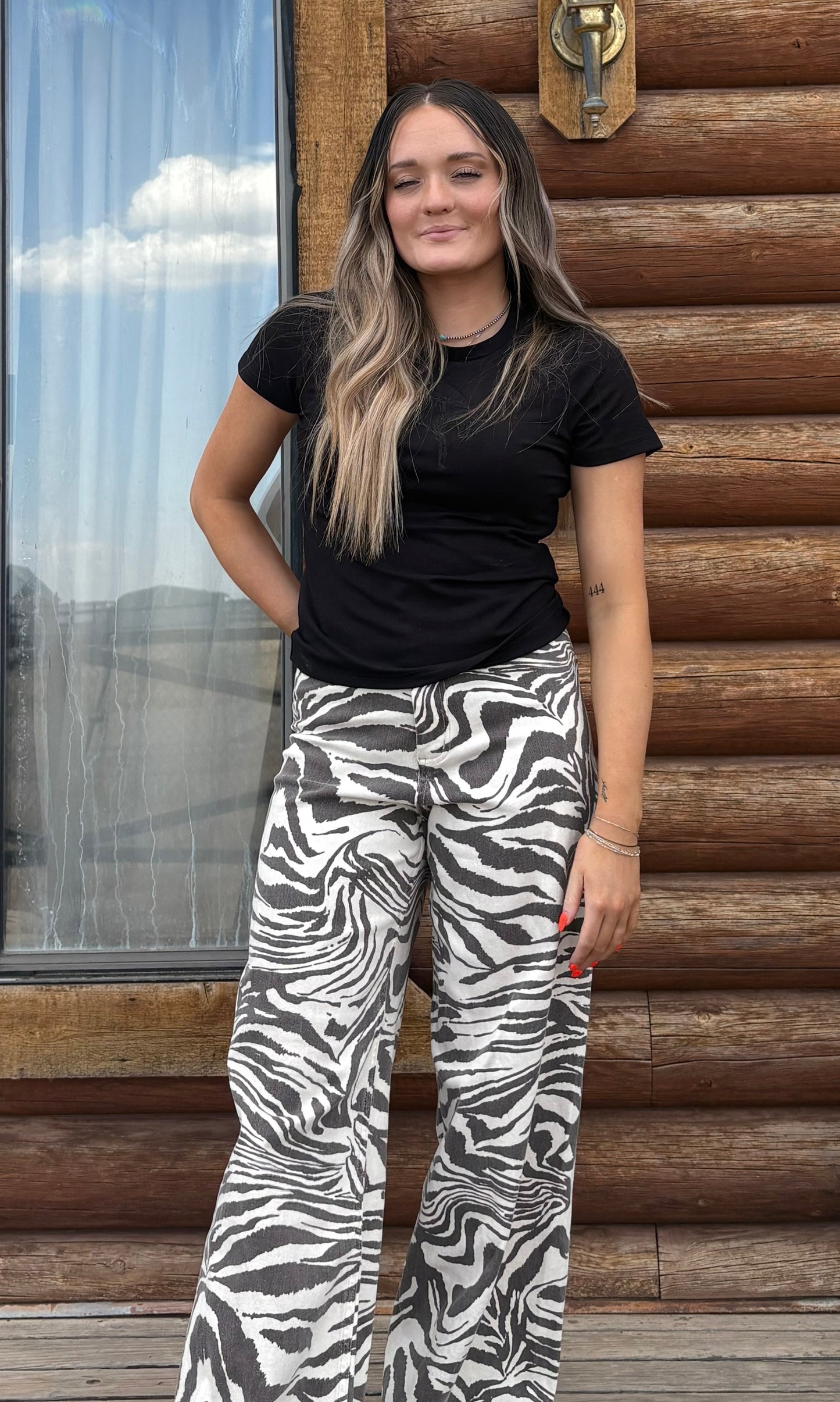 Mesh bronc tee