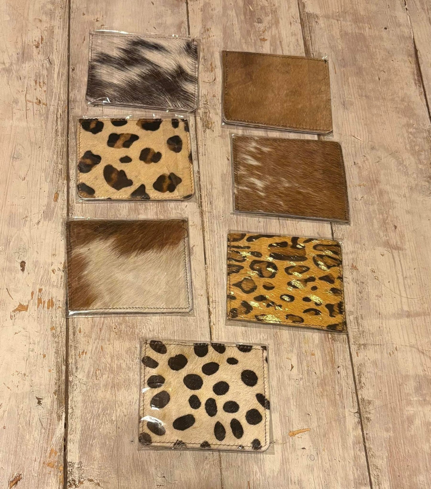 Genuine cowhide/leather Wallet (sent at random)