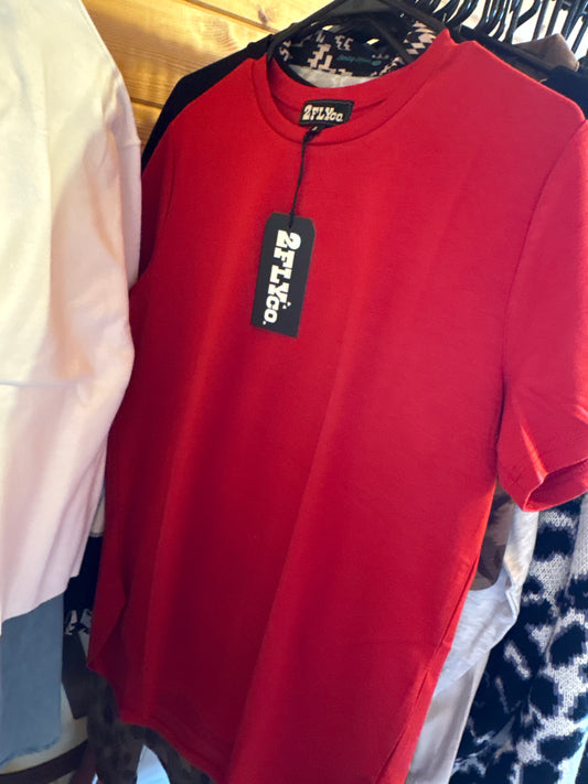 Red tee