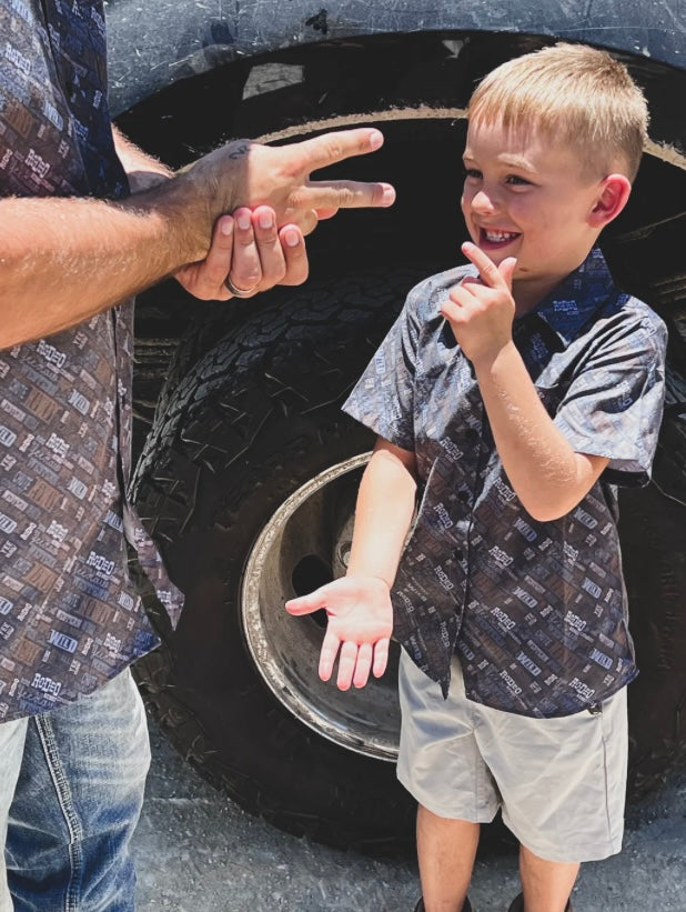 Kids button up shirt