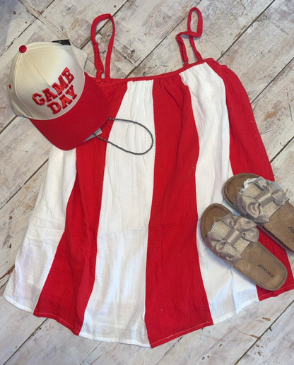 Women’s striped romper