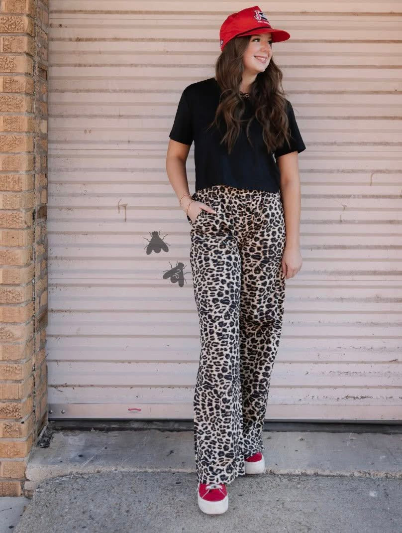 Leopard pants